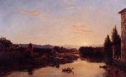 Thomas Cole Sunset of the Arno Norge oil painting reproduction